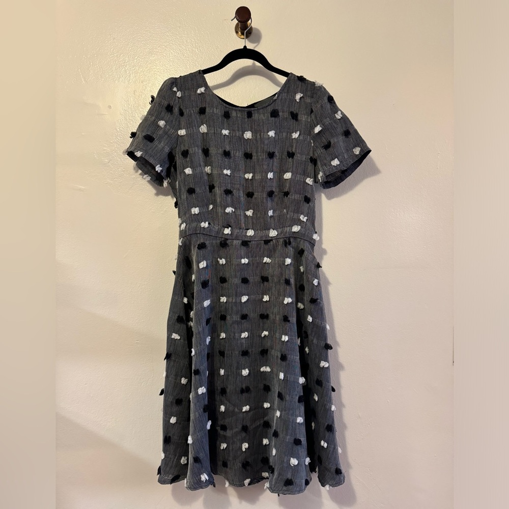Anthropologie, Sunday in Brooklyn, Gisela Gray Textured Dress